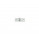 LONG HORIZONTAL STEEL HINGE 25x50